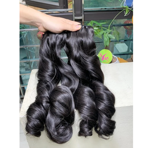 Cabello Humano Virgen Vietnamita Ondulado Natural Doble de 22 Pulgadas con Doble Trama, Cabello al por Mayor - Product Image 1