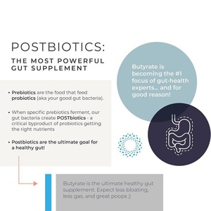 Cápsulas de Butirato de Sodio, Suplemento para la Salud Gastrointestinal, Mejora el Equilibrio Microbiano Intestinal y la Salud Digestiva - Product Image 3