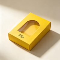 Boîte en carton rose personnalisée pour biscuits, vente en gros, logo personnalisé, emballage alimentaire recyclable, boîte cadeau de luxe personnalisée