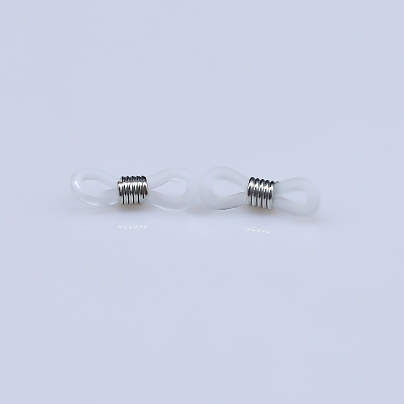 Lunettes blanches avec ressorts (1000 par paquet)