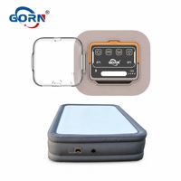 Mini pompe à air électrique OEM ODM avec IA intégrée, commande vocale, gonflage et dégonflage en une touche, pompe à air portable légère pour lit pneumatique et canapé