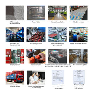 OEM Customizable DC SPD 500V-1000V T2 2P 40KA Surge Protection Devices with Color Logo for <strong>Lightning</strong> Protection - Product Image 3