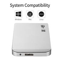 Disque SSD portable de haute qualité 2,5 pouces USB 3.0, disque dur externe 1 To 2 To pour ordinateur portable, PC, MacBook, PS5