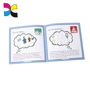 พิมพ์หนังสือเด็กแบบกำหนดเอง พร้อมปกอ่อนเคลือบเงา เย็บแบบซาเดิลสติทช์ - Product Image 3