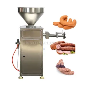 High Efficiency Automatic Twisting Quantitative Sausage Stuffer / Sausage Machine / Sausage Making Machine Price