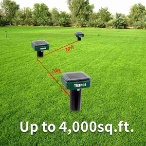 X-PEST 2023 AR08 गर्म गार्डन यार्ड लॉन सौर तिल से बचाने वाली क्रीम संचालित दूर Moles/Voles/Gophers ध्वनि कृंतक से बचाने वाली क्रीम दांव - Product Image 5