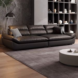 Ultimo Design di Divani per Soggiorno, Set di Divani in Pelle Classici di Lusso per Arredamento Moderno - Product Image 3