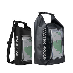 Venta al por mayor nueva moda 2L/5L al aire libre impermeable PVC bolsa hombro bandolera natación mochila Camping bolsa seca - Product Image 5