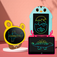 Tablette d'Écriture LCD Effaçable pour Enfants, Bloc-notes Numérique de Dessin Animé, Tableau de Gribouillage Mémo, Jouets Cadeaux d'Anniversaire