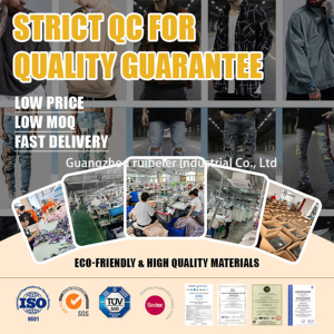 Aeedenim Halloween Spider Web Oem Design personalizzato produttore di Jeans impilati <span class=keywords><strong>pantaloni</strong></span> in Denim per uomo - Product Image 6