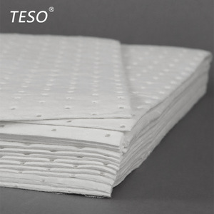 Almohadillas Absorbentes de Aceite Tes, Tapete de Microfibra Blanco de 7 kg, Alta Eficiencia, Uso Industrial - Product Image 2