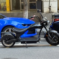 Avancé 4000W Citycoco cyclomoteur électrique 60V 30Ah batterie 50km 3 vitesses engrenages 12 Tube contrôleur 200kg charge maximale 30 degrés montée