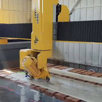 Machine de découpe CNC Zeus Small 4+1 à commande PLC, alimentée par moteur, pour le perçage et le façonnage de marbre et de granit, scie à pierre personnalisée