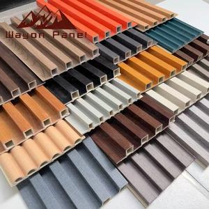 Wayon Décoration intérieure étanche et étanche à l'humidité de haute qualité Revêtement mural en WPC Panneaux encastrés externes en bois et plastique - Product Image 1