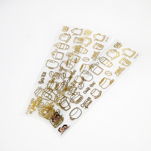 Custom Self Adhesive Rainbow Laser Holographic Glitter <strong>Deco</strong> Kiss Cut Sticker <strong>Sheet</strong> - Product Image 6