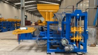Machine automatique de fabrication de blocs creux 4-25, machine à briques de ciment et de béton pour l'Afrique