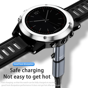 USB C หญิงสำหรับอะแดปเตอร์ชาร์จนาฬิกากาแลมิน,ตัวแปลงประเภทซีสำหรับฟีนิกซ์/แอพเพิร์ช/ควอติกซ์/วีนู,การชาร์จอย่างรวดเร็วและมั่นคง - Product Image 5