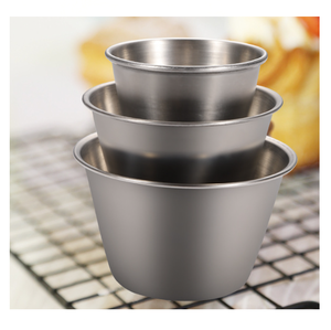 Tazón para Sopa/Vino de Acero Inoxidable SUS304, Tamaños Pequeño, Mediano y Grande Opcionales, Modelo DFS830, para Cocina, Salsas y Condimentos - Product Image 2