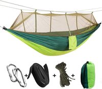 Hamac suspendu ultraléger et portable pour camping, randonnée, forêt, avec moustiquaire pop-up anti-insectes, idéal pour l'extérieur - Vente en gros