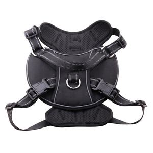 Harnes rompi reflektif nilon poliester padat, untuk anjing kucing besar jaring bersirkulasi untuk latihan dada efektif dipersonalisasi - Product Image 1