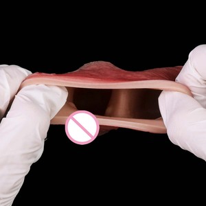 FAAK Reusable Rooster Cock <b>Ring</b> Realistic Penis Sleeve Dildo Enlarger Thicken Sex Toys for Male <b>Couples</b> Adult business wholesale - Product Image 5
