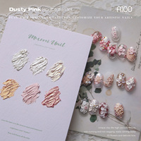 JTING Gel Sculptural Floral Rose Poudré 6 Couleurs Gel de Modelage 3D Solide pour Nail Art Marque Privée Sans HEMA/TPO