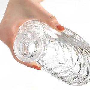Botella de Vidrio Transparente de Alta Calidad con Diseño Vintage de Sol, Directo de Fábrica, para Licores como Brandy XO, Whisky, Vodka y <span class=keywords><strong>Tequila</strong></span> - Product Image 2