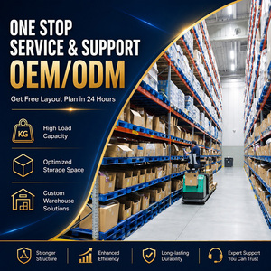 Estantería <span class=keywords><strong>de</strong></span> Almacenamiento Selectiva para Almacenes, Acero Q235B para Instalaciones Metálicas con Capacidad <span class=keywords><strong>de</strong></span> Carga <span class=keywords><strong>de</strong></span> 1000-4000 kg - Product Image 1