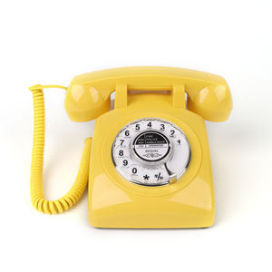 Teléfono Antiguo de Telecomunicaciones 8019, Teléfono Fijo para el <span class=keywords><strong>Hogar</strong></span>, Hotel o Negocio, Sin Función de Manos Libres, Teléfono Vintage con Cable - Product Image 2