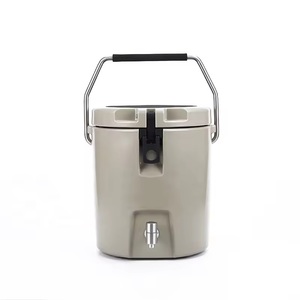 Hiện đại xách tay 8L cách điện Cooler box với leakproof tap thép không gỉ bên trong tùy chọn bền ngoài trời đồ uống container - Product Image 1