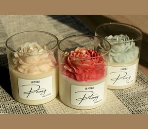 AIKUN Vente en gros de parfum d'arbre de Noël Bougie en pot de verre Bougie en cire de soja parfumée à combustion longue pour cadeau de vacances avec logo personnalisé - Product Image 4