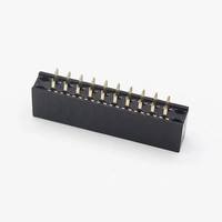 핫 세일 간격 2.54mm 2 ~ 40 핀 단일 이중 행 SMT 유형 SMD 여성 핀 헤더 PCB 핀 헤더 여성 헤더 이중 행 커넥터
