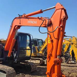 Mini pelle à chenilles d'occasion Hitachi ZX70, bon état de travail, moteur ZX70 4jg1 - Product Image 3