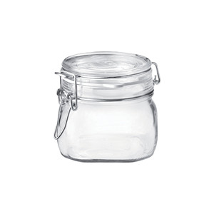 Fido Tarro de Vidrio 50 cl A 9.8 cm Ø 10 cm con Tapa Hermética Bormioli Rocco - Product Image 1
