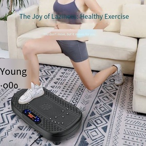 Machine d'exercice vibratoire 3D abordable |   Appareil de massage compact pour la maison pour amincir tout le corps et favoriser le <span class=keywords><strong>drainage</strong></span> <span class=keywords><strong>lymphatique</strong></span> - Product Image 3