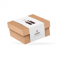 Emballage en carton personnalisé avec logo pour vêtements de luxe, chaussures et cadeaux, vente en gros en Chine