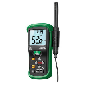 เครื่องวัดอุณหภูมิและความชื้นแบบดิจิตอลพกพา Cem Dt 615 พร้อมหัววัดสำหรับการวัดอุณหภูมิและความชื้น - Product Image 1