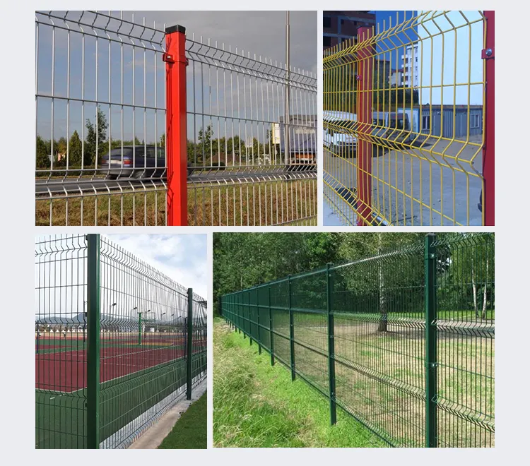 Home outdoor decoration 3d arc welded barbed wire garden fence fencing  trellis