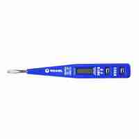 WEIDA 12V-250V AC DC LED Détecteur de point de rupture sans contact sans batterie, testeur de tension numérique avec affichage, stylo testeur de tension