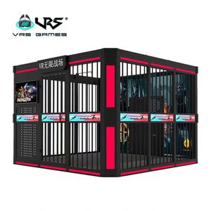 VR เคจสำหรับสี่คน ใช้ในสวนสนุกในร่มเชิงพาณิชย์ โครงสร้างโลหะ รับน้ำหนักได้ 100-500 กก. - Product Image 4