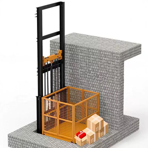 Mini-élévateur de marchandises de Chine, petit équipement de levage avec certification CE - Product Image 1