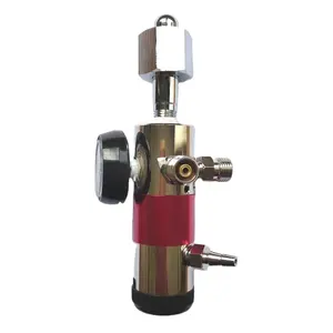 Regulator oksigen silinder Gas medis pernapasan dapat diatur kualitas terbaik untuk silinder