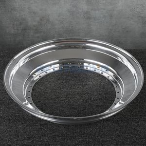 Lèvre de roue 3 pièces pour <span class=keywords><strong>BBS</strong></span> <span class=keywords><strong>RS</strong></span> 15 à 17 pouces 30 trous forgés Jante 3 pièces polie Triple Slant Step Outer Wheel Lip Alloy 6061-T6 - Product Image 4