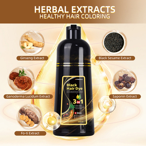 Prodotti per la Colorazione dei Capelli Meidu, Cura dei Capelli, Tinta Schiumosa Marrone Facile da Usare, Shampoo Colorante Nero 3 in 1 - Product Image 4