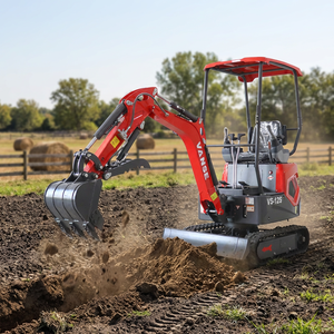 Nouvelle <span class=keywords><strong>mini</strong></span>-pelle sur chenilles CE EPA VANSE 12S pour moteur, corps étroit, 1,2 tonne, pour utilisation dans les tunnels étroits - Product Image 1