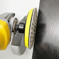 Disques de polissage diamantés à sec 4/5 pouces, grain 50-3000 pour le polissage des comptoirs en granit et quartz