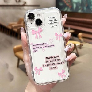Coque de Téléphone Portable en TPU avec Impression Lettres Plein Écran, Anti-Chute et Absorption des Chocs, pour <span class=keywords><strong>iPhone</strong></span> Xr Xs <span class=keywords><strong>Max</strong></span> 11 12 13 <span class=keywords><strong>14</strong></span> 15 16 17 - Product Image 5