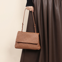 Sacs à bandoulière en cuir PU souple pour femmes, design de luxe personnalisé, mode automne, doublure en polyester
