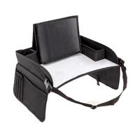 Bureau portable en matériau Oxford pour enfants pour les voyages en avion enfants jouer et organisateur de siège avec fonction de stockage