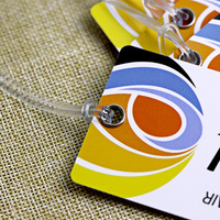 Bagages imprimés personnalisés Hangtags cartes RFID NFC